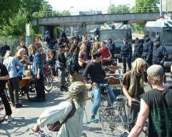 fietsdemo tegen de G8, 5 mei 2007, Utrecht